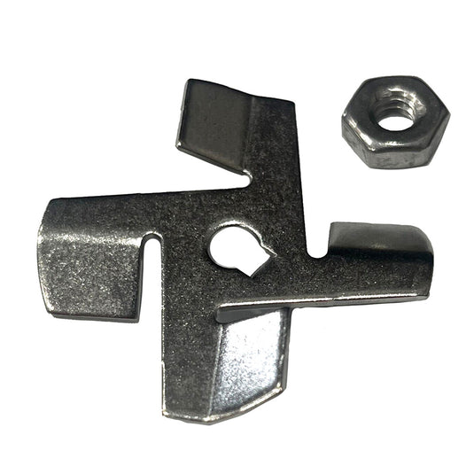 Jabsco 4Blade Chopper Kit wLock Nut f18590 Series Macerator Pumps 370562000
