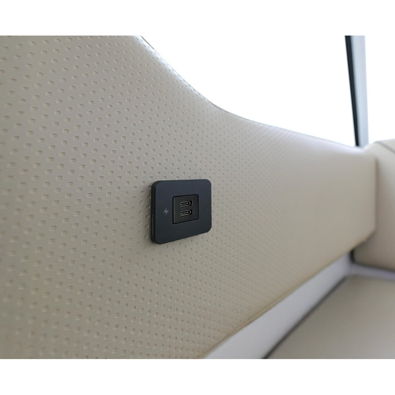 Load image into Gallery viewer, Scanstrut TILE USBC Interior Charging Socket  1224V  Black Bezel SCTILE20
