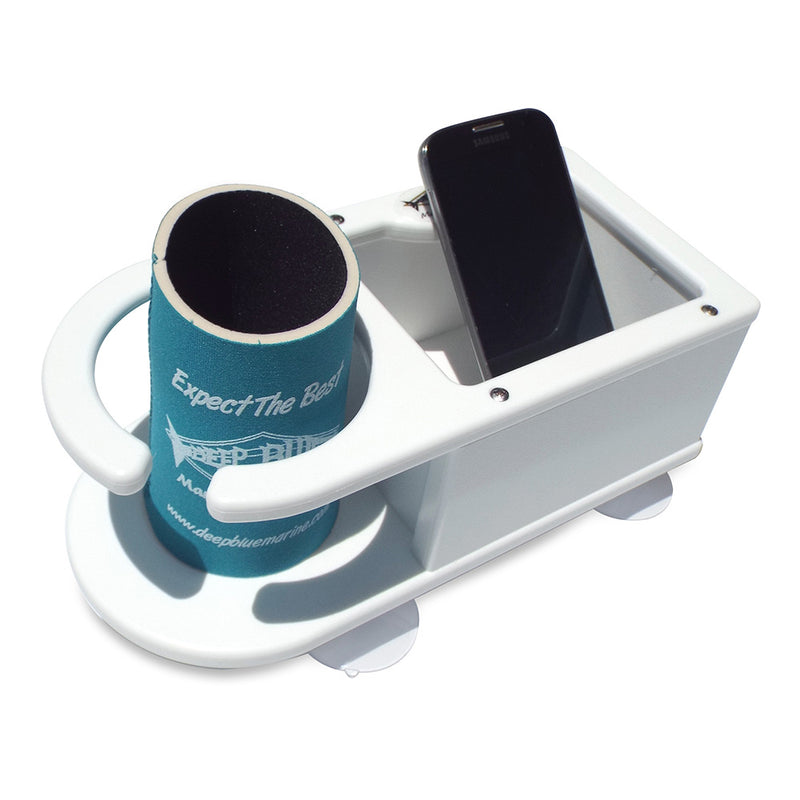 Load image into Gallery viewer, Deep Blue Marine MB1 Single Cup Holder wStorage MB1
