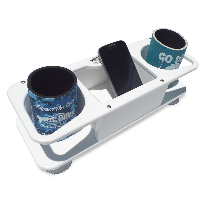 Load image into Gallery viewer, Deep Blue Marine MB2 Double Cup Holder wSuction Cups MB2
