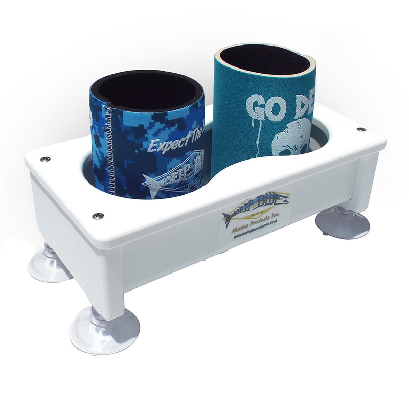 Load image into Gallery viewer, Deep Blue Marine Double Cup HolderStorage Box DH2
