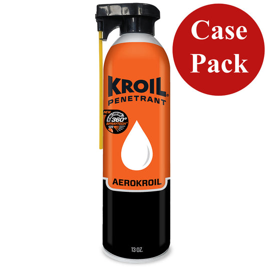 Kroil Original Penetrant  Aerosol  13oz Can  Aerokroil Formula wSprayTech Case of 12 KS132STCASE