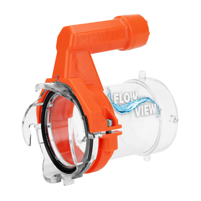 Load image into Gallery viewer, Camco Rhino RV Sewer Hose Extender PRO  5 Sewer Hose Extension  TorqueGrip Handle wBuiltIn LED Flashlight 39570
