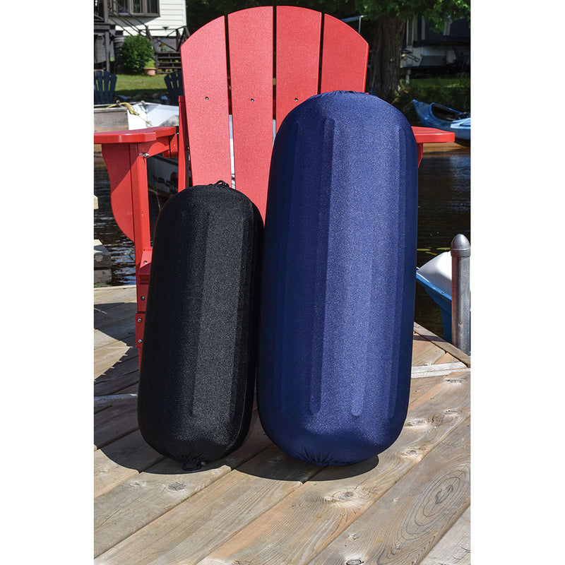 Load image into Gallery viewer, Dock Edge Reversible Fender Cover  BlackBlue  Small DE965669F
