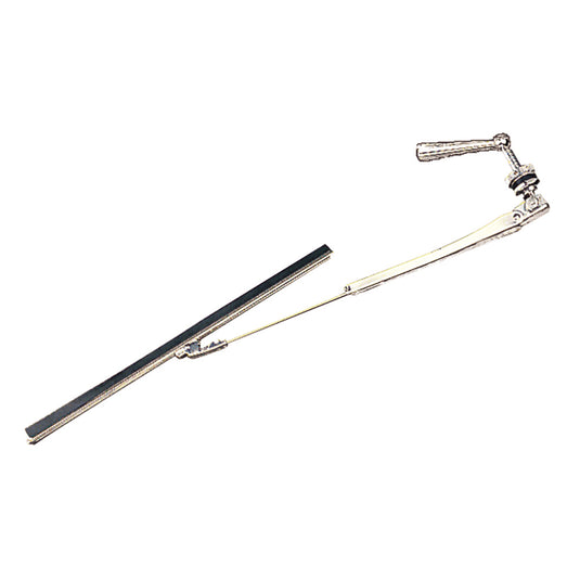 SeaDog Manual Windshield Wiper  Machined Brass Chrome Plated 4126011