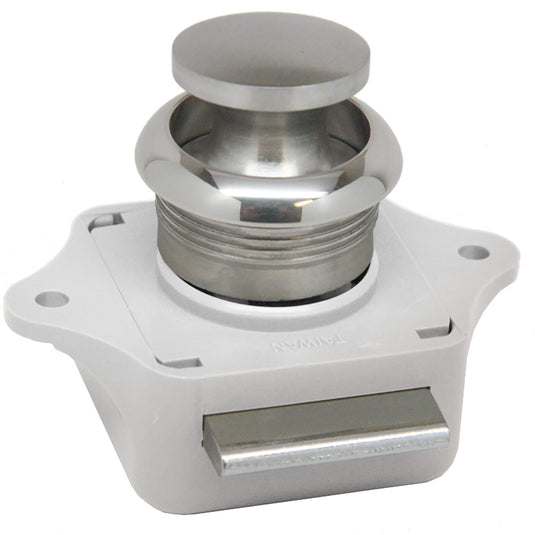 SeaDog Push Button Rim Latch  Stainless SteelPlastic Housing 2253001