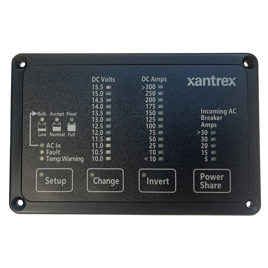 Xantrex Heart FDM1225 Remote Panel Battery Status  Freedom InverterCharger Remote Control 84205601