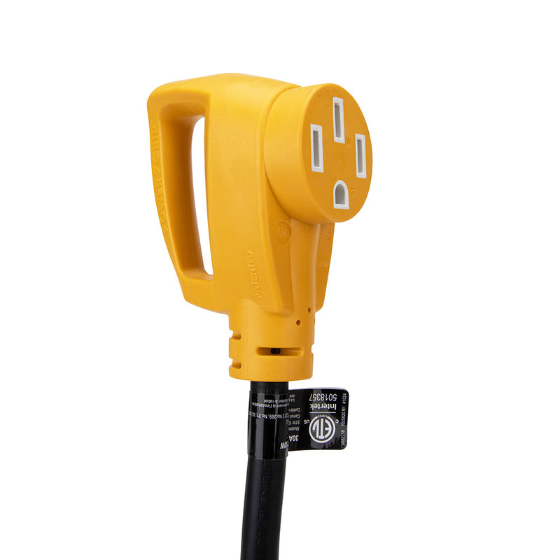 Load image into Gallery viewer, Camco Power Grip RV 18 30Amp Circuit Analyzer Dogbone  Integrated Surge Protection 55460
