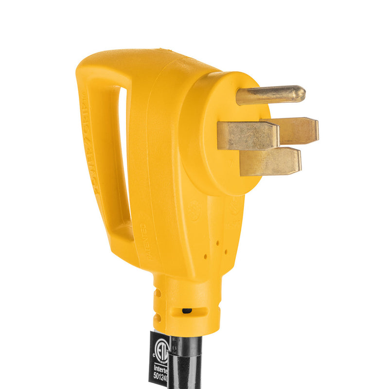 Load image into Gallery viewer, Camco Power Grip 18 Dogbone Adapter  50 Amp Male30 Amp Female 55173
