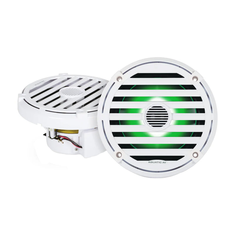 Load image into Gallery viewer, Aquatic AV ELITE 65 RGB Speakers  White  Pair EL423
