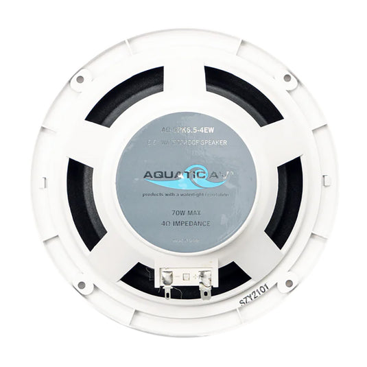 Aquatic AV 65 Economy Speakers  White  Pair EC121