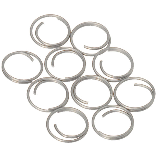 Barton Stainless Steel Large Split Rings  14mm  10Pack 60191