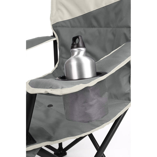 Coleman Big  Tall Quad Camping Chair  Grey 2178363