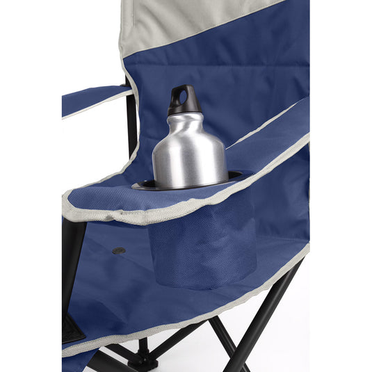 Coleman Big  Tall Quad Camping Chair  Skyfall Blue 2174440