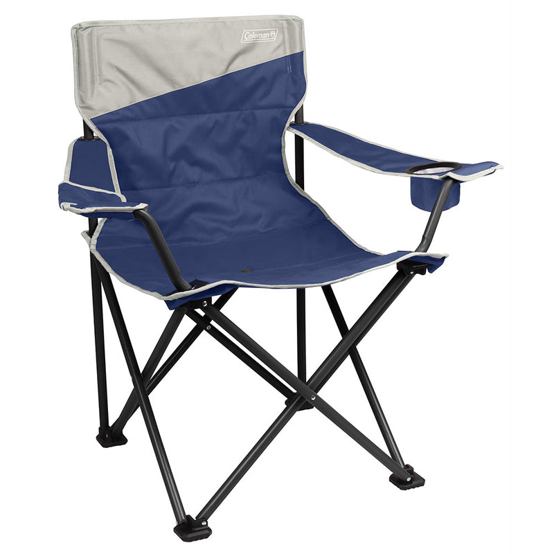 Load image into Gallery viewer, Coleman Big  Tall Quad Camping Chair  Skyfall Blue 2174440
