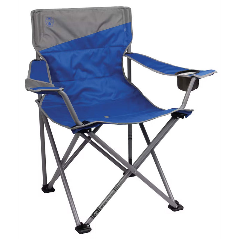 Load image into Gallery viewer, Coleman Big  Tall Quad Camping Chair  Blue 2000035476
