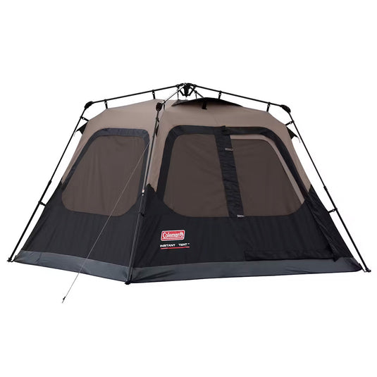 Coleman 4Person Cabin Camping Tent wInstant Setup  Black 2206916