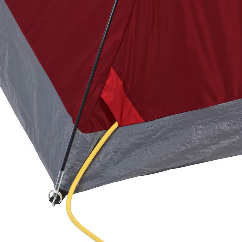 Load image into Gallery viewer, Coleman 4Person Flatwoods II Lightweight Dome Camping Tent  Red 2207389
