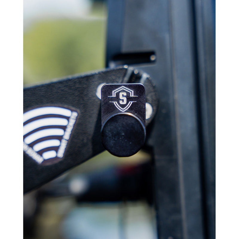 Load image into Gallery viewer, Secure Outdoors Elite Lock  Dual  Universal  Black SOELDUNBK
