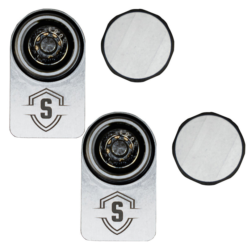Load image into Gallery viewer, Secure Outdoors Elite Lock  Dual  Universal  Silver SOELDUNSV
