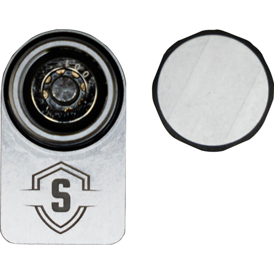 Secure Outdoors Elite Lock  Single  Minn Kota QRB  Silver SOELSMKSV