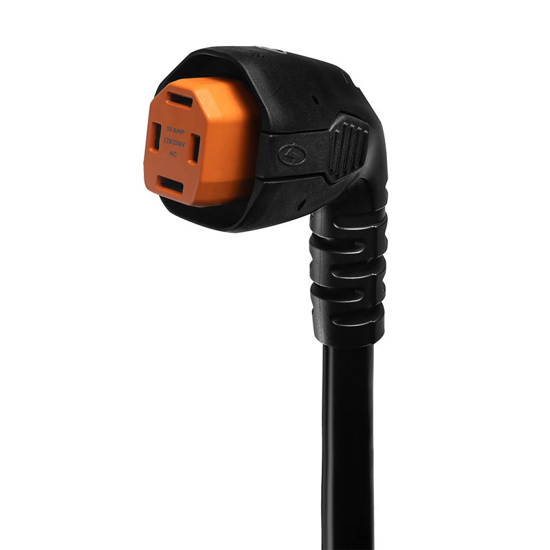 Load image into Gallery viewer, SmartPlug 50 AMP Angled RV Dual Configuration Cordset  30 R50304A
