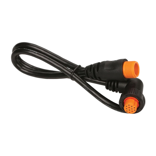 Garmin Transducer Right Angle Adapter Cable 12pin 0101209810