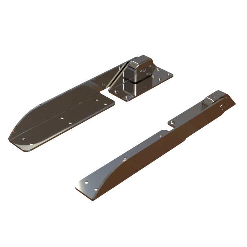 Load image into Gallery viewer, TACO Command Ratchet Hinge  1812  316 Stainless Steel Polished wHard Stop H250048
