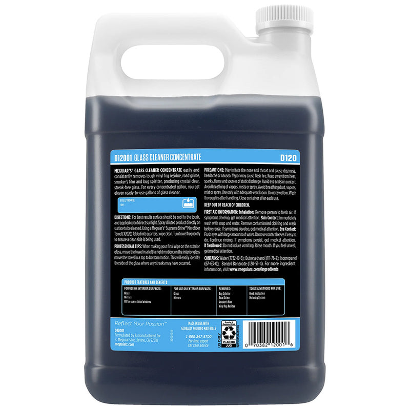 Load image into Gallery viewer, Meguiars Glass Cleaner Concentrate  1 Gallon D12001
