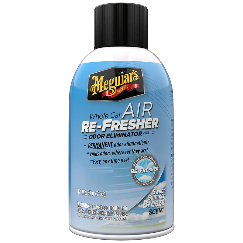 Load image into Gallery viewer, Meguiars Whole Car Air Refresher Odor Eliminator  Summer Breeze Scent G16602
