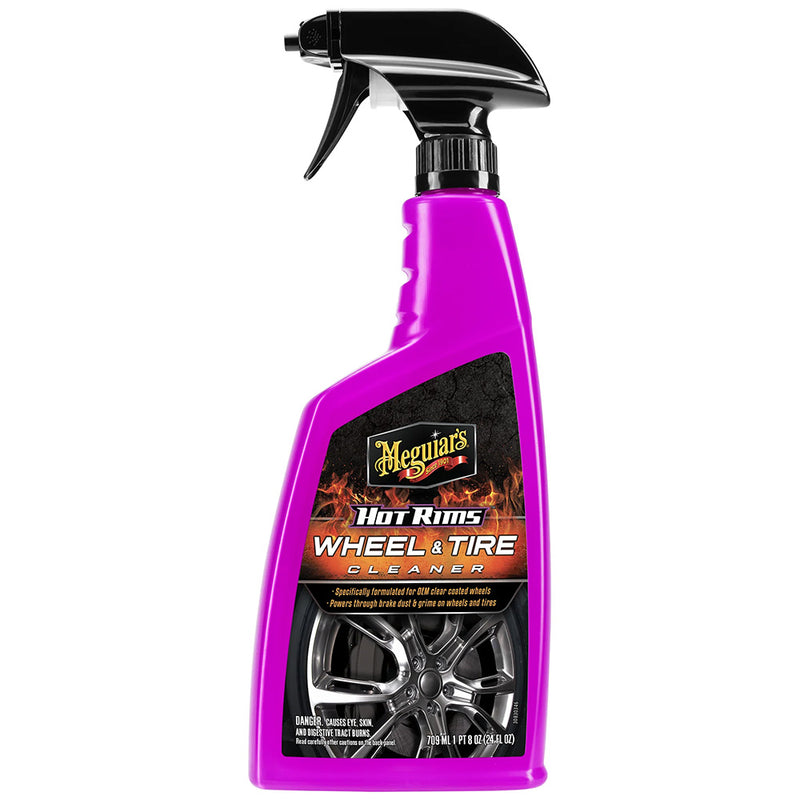 Load image into Gallery viewer, Meguiars Hot Rims Wheel  Tire Cleaner  24oz G9524
