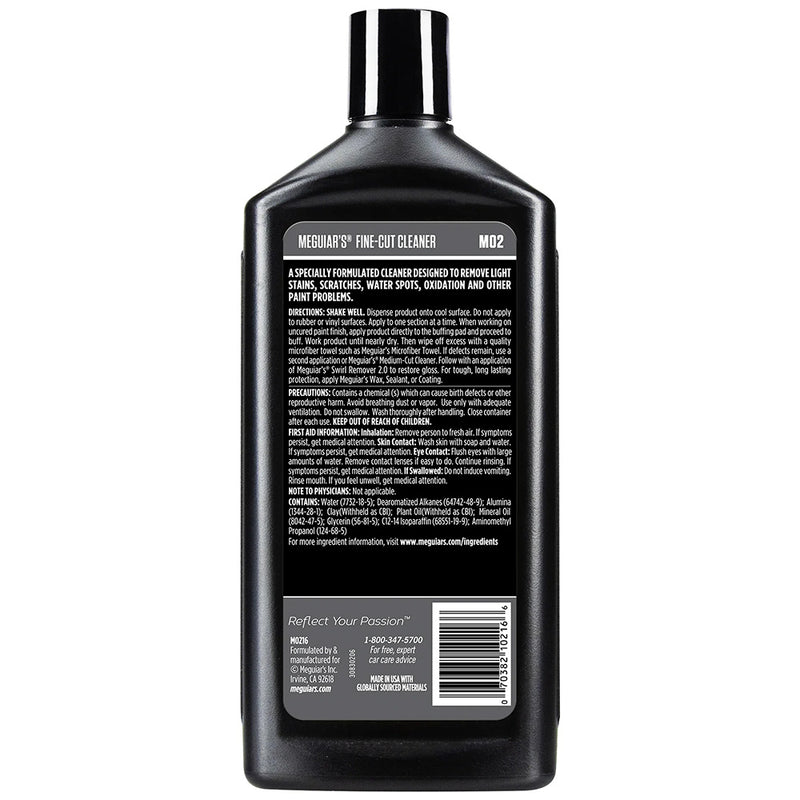 Load image into Gallery viewer, Meguiars FineCut Cleaner  16oz M0216
