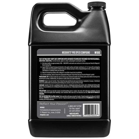 Meguiars Pro Speed Compound  1 Gallon M10001