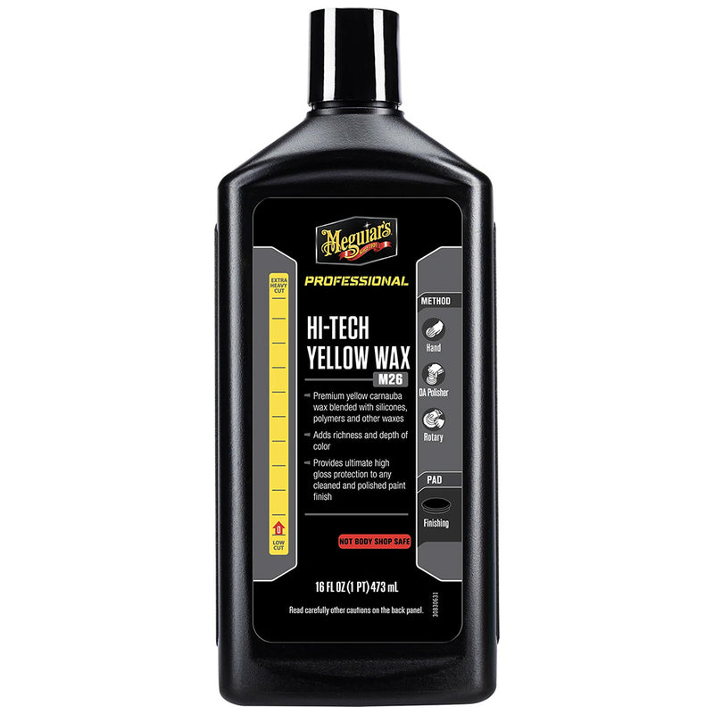 Load image into Gallery viewer, Meguiars HiTech Yellow Wax  16oz M2616
