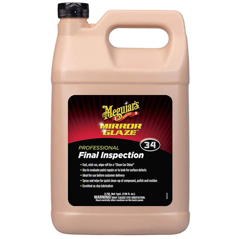 Load image into Gallery viewer, Meguiars Professional Final Inspection WipeOff Detailer  1 Gallon M3401
