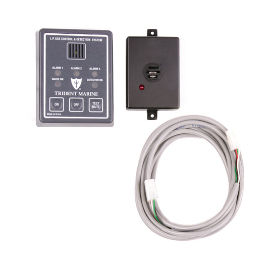 Trident Marine 1224V Full Detection Panel wGas Detector  10 Quick Cable  Solenoid Not Included 13007760