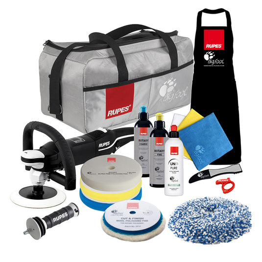RUPES Rotary Polisher Bigfoot LH19E Complete Kit LH19EUSCMP