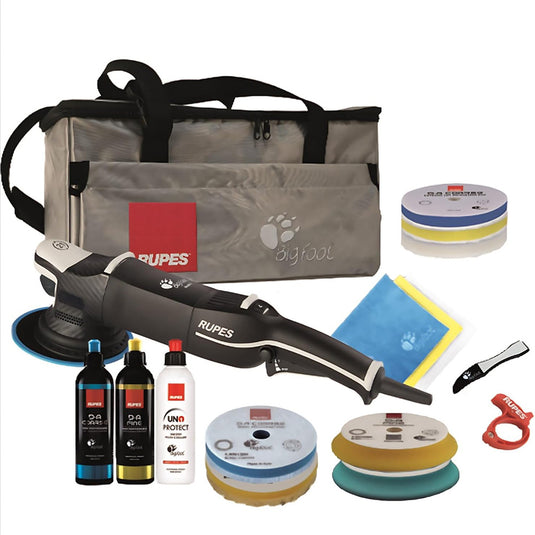 RUPES Random Orbital Polisher Bigfoot LHR21 Mark V Complete Kit LHR21VUSCMP