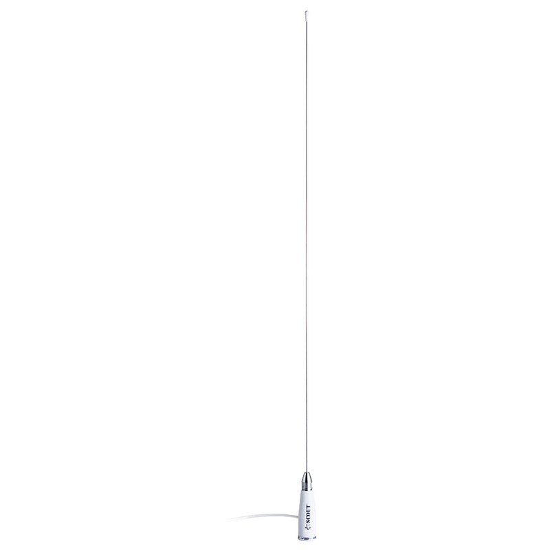 Load image into Gallery viewer, Scout 33 Stainless VHF Whip Antenna 3dB w5M RG58 Coax KS23A PF AN NVHF00006T

