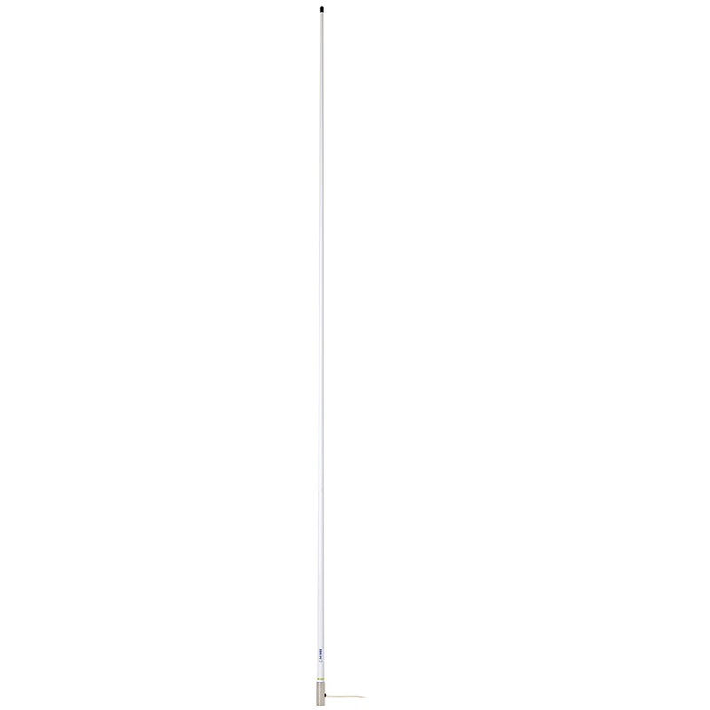 Load image into Gallery viewer, Scout 8 White VHF Antenna 6dB Heavy Stainless Steel Ferrule w6M RG8x Includes PL259 Heavy Duty Offshore Antenna KS43 PF
