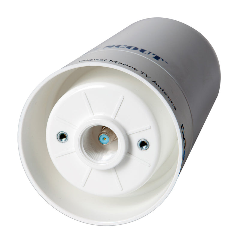 Load image into Gallery viewer, Scout Wave 4 White TV Antenna Omnidirectional 25dB Gain w10M 75 ohms Cable PF AN NTV002
