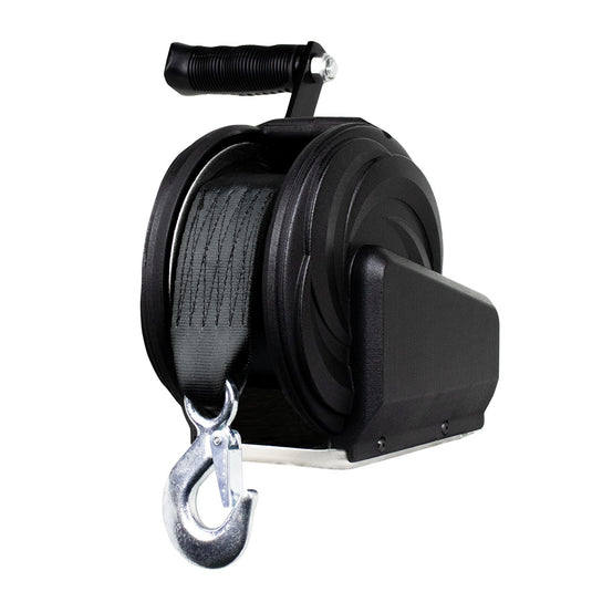 Powerwinch Select Series Winch 1200lb 6 Crank Arm  Carbon Black 21400W12006BR