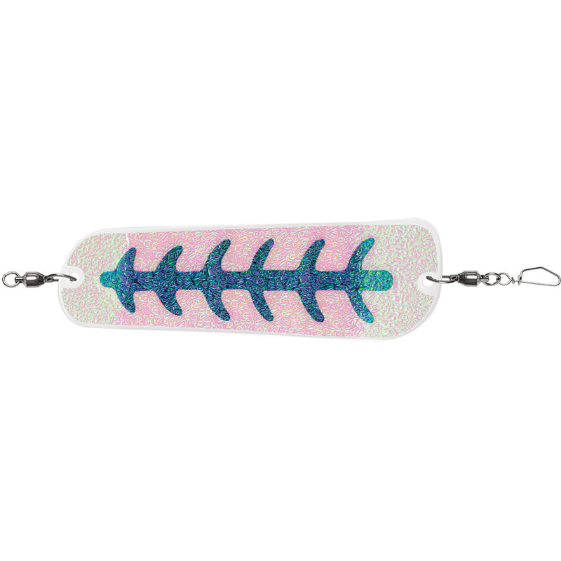 Load image into Gallery viewer, LuhrJensen Money Roll Flasher  11  Pearl Blue Skeleton 58600111760
