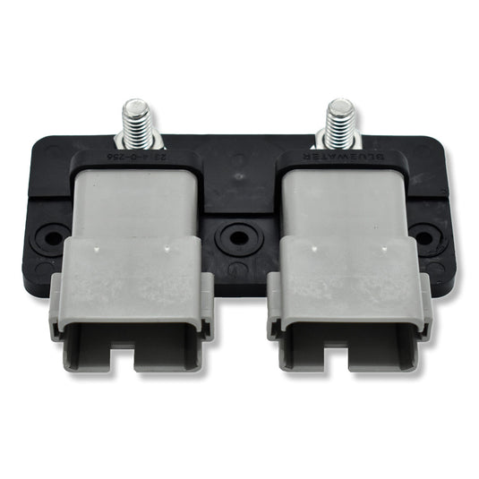 Bluewater Dual 12 Position Male Sealed Deutsch Connector Busbar  516 Stud 2314D256
