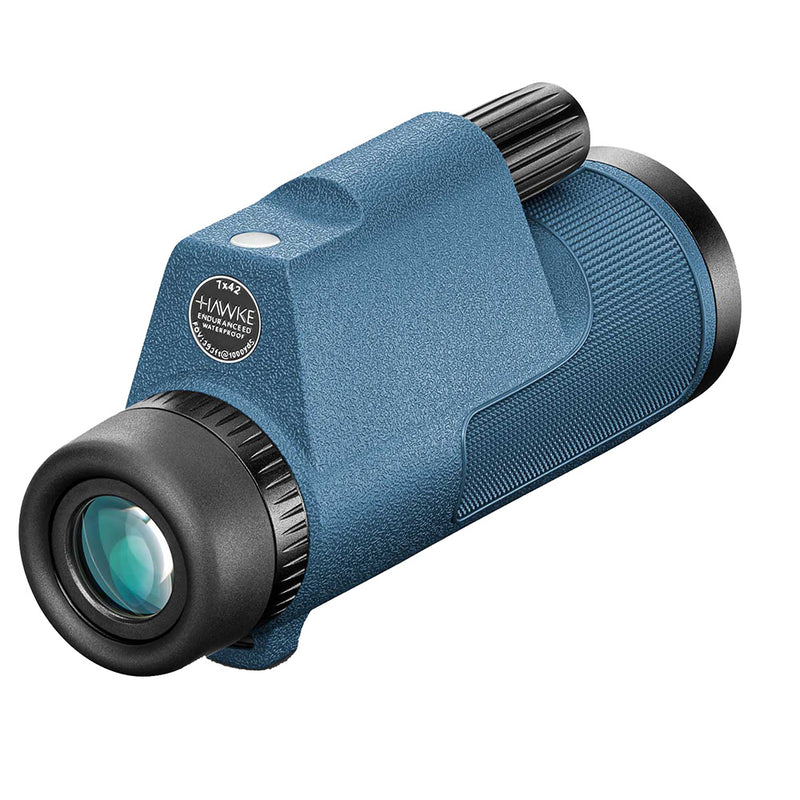 Load image into Gallery viewer, Hawke Optics Endurance ED Marine Binoculars 7x42 Monocular  Blue wCompass 36521
