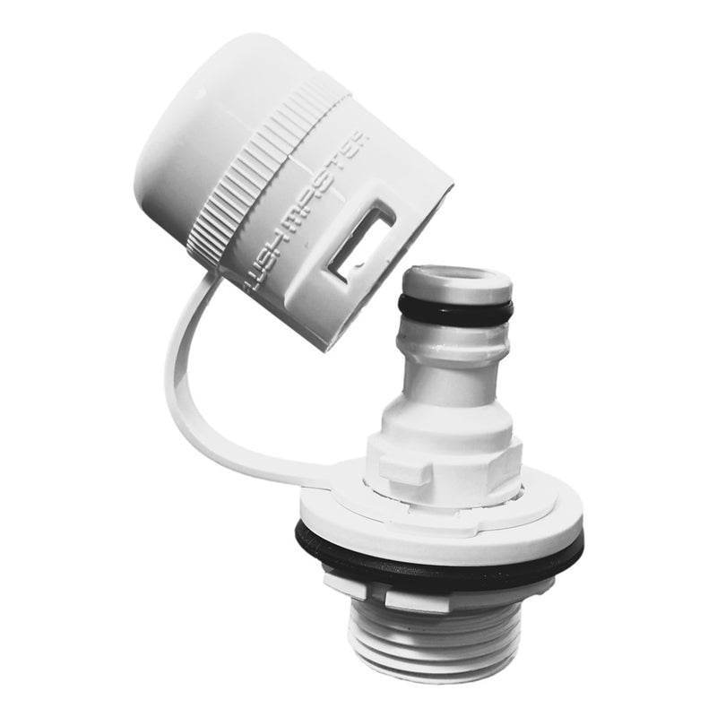 Load image into Gallery viewer, Flushmaster Flush Port Quick Connect fMercury  White SMFMQCMW
