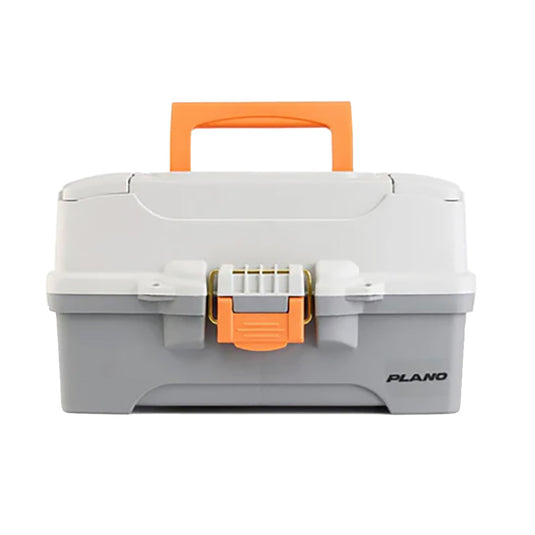 Plano TwoTray Tackle Box  Light GreyDark Grey P000403