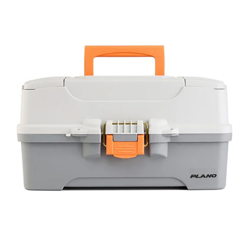 Load image into Gallery viewer, Plano ThreeTray Tackle Box  Light GreyDark Grey P000406
