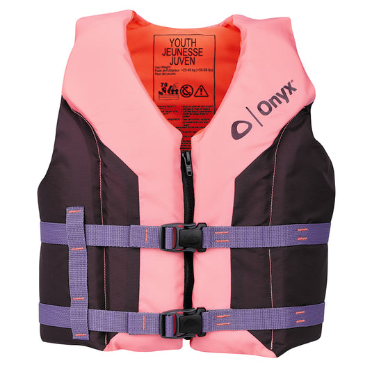 Onyx Shoal All Adventure Youth Life Jacket  Pink 12100010500226