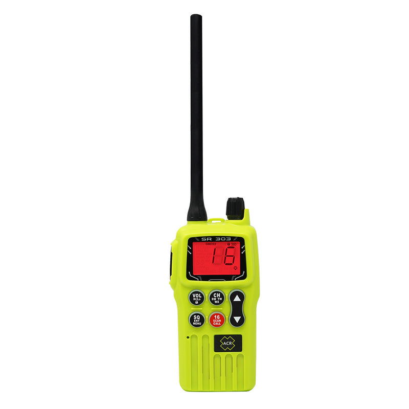 Load image into Gallery viewer, ACR SR303 Survival Radio VHF MultiChannel GMDSSFCCMED wReplaceable Lithium Ion Battery 4586

